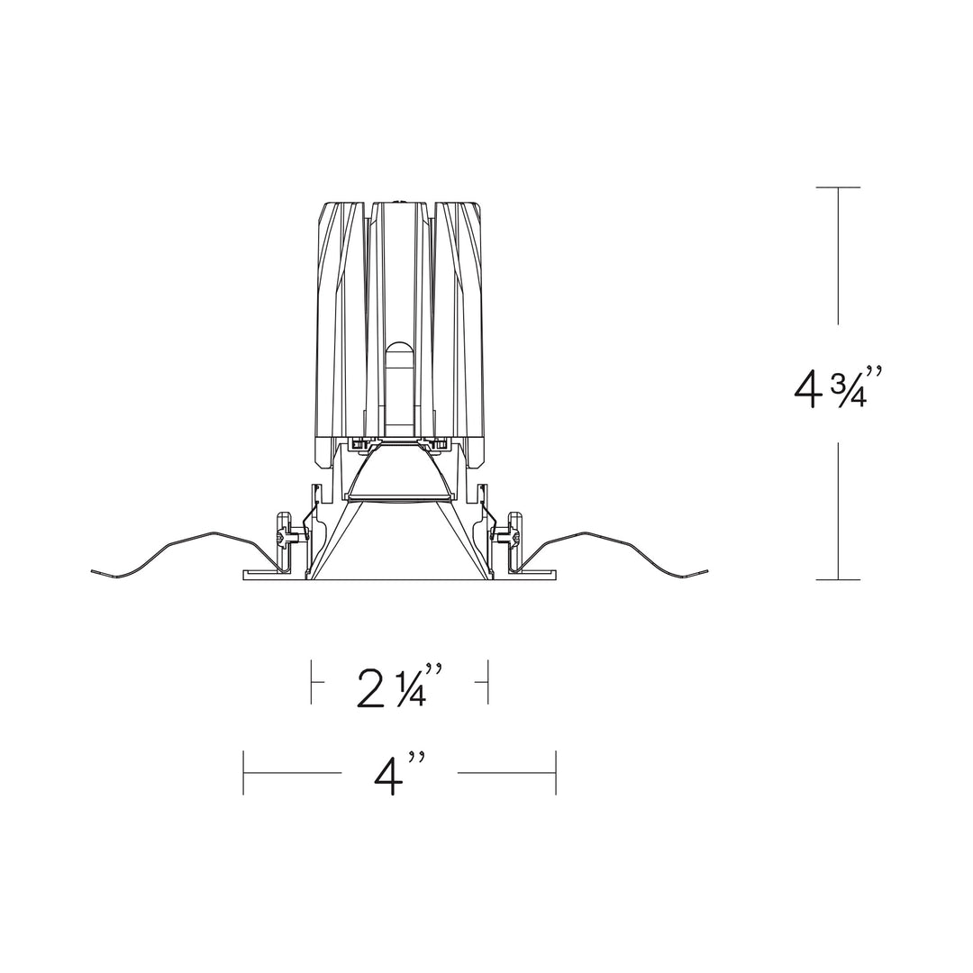 FQ 2" Downlight Trimmed Square