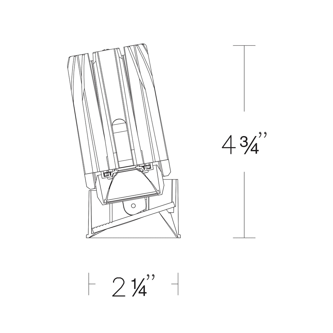 FQ 2" Wall-Wash Trimless Square