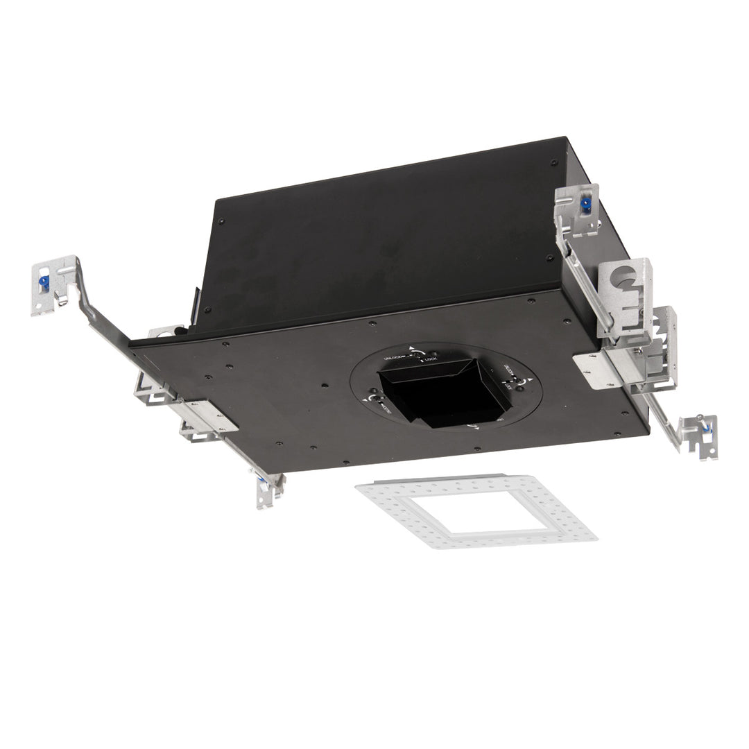 Volta 2" Tunable White New Construction Housing Invisible Trim Square, 15 - 15W / T-X - DMX-512A, by WAC Lighting