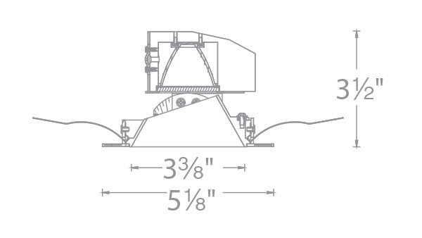 Aether 3.5" 0° - 30° Adjustable Trim Round