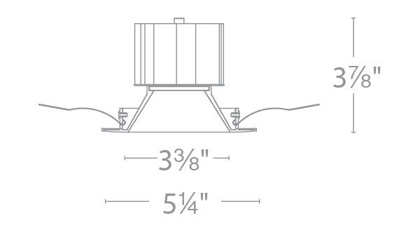 Aether 3.5" Downlight Trim Round