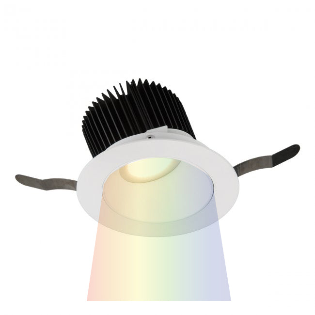 Aether 3.5" Color Changing Wall-Wash Trim Round w/ Housing