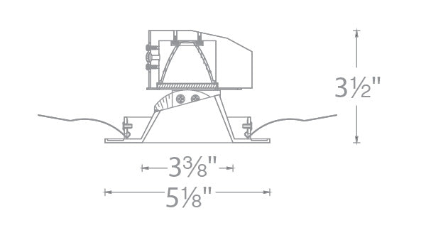 Aether 3.5" 0° - 30° Adjustable Trim Square