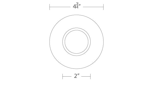 Ocularc 3.5 Pinhole Trimmed Round