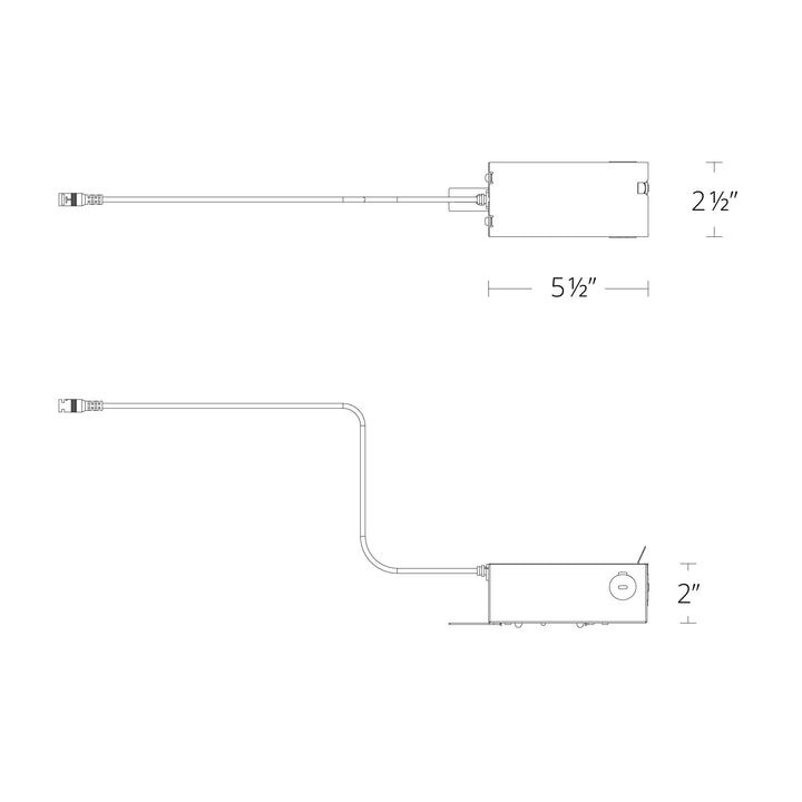FQ 4" Remodel Housing Trimmed / Trimless Non-IC