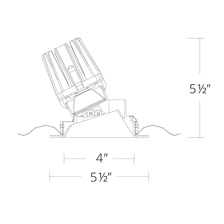 FQ 4" Adjustable Trimmed Round