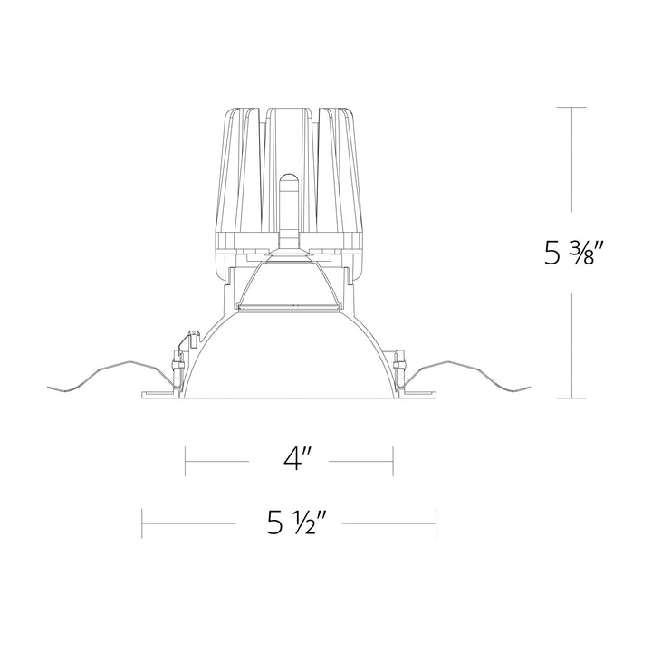 FQ 4" Downlight Trimmed Round
