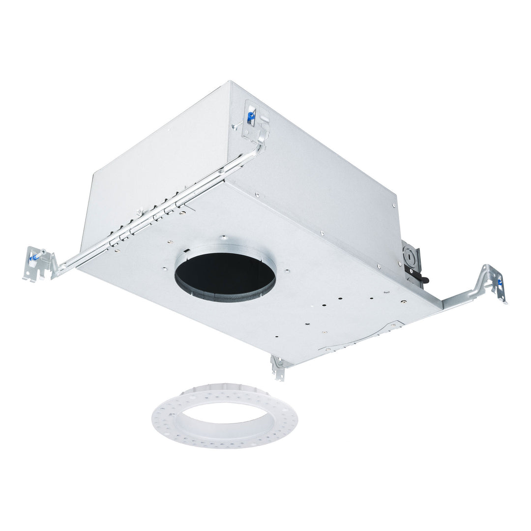 FQ 4" New Const Housing Trimmed / Trimless, Round / Square