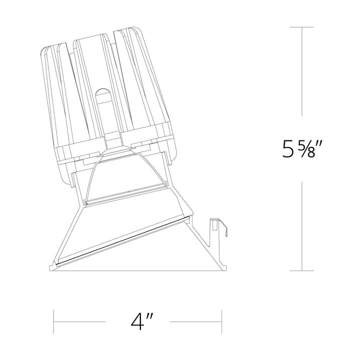 FQ 4" Wall-Wash Trimless Round