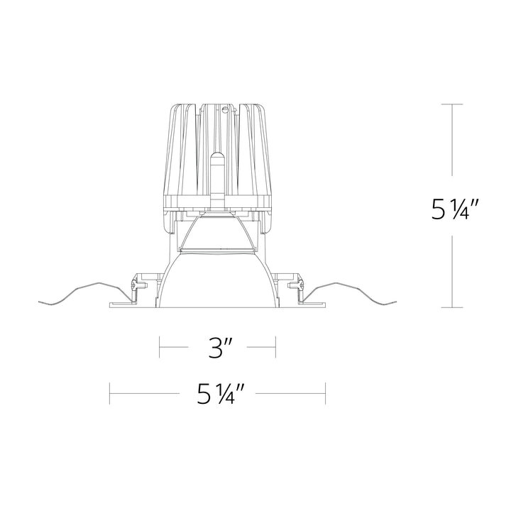 FQ 4" Downlight Trimmed Square