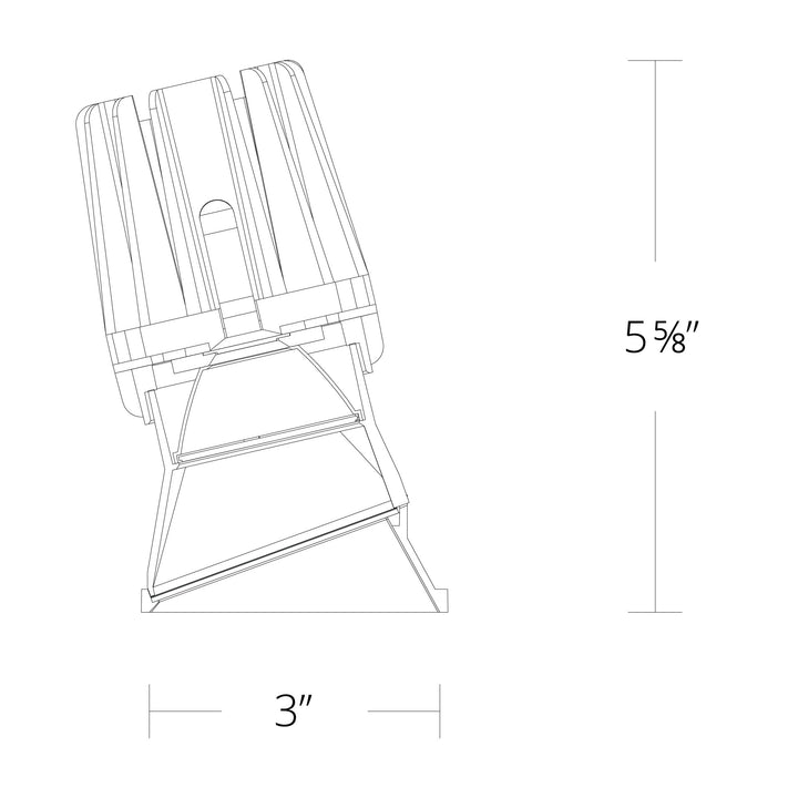 FQ 4" Wall-Wash Trimless Square