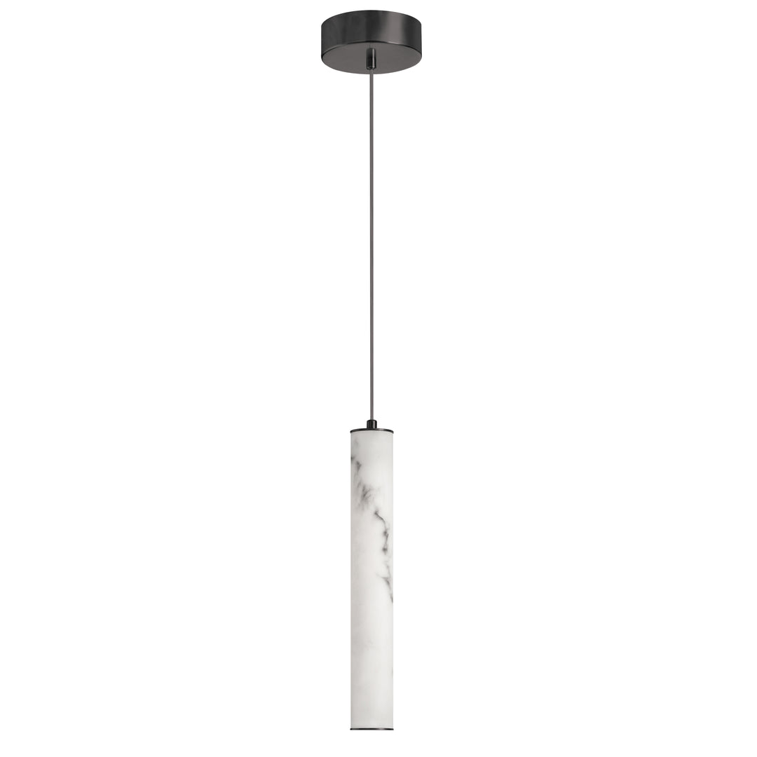 Reuben 10W Pendant in Matte Black by Dainolite