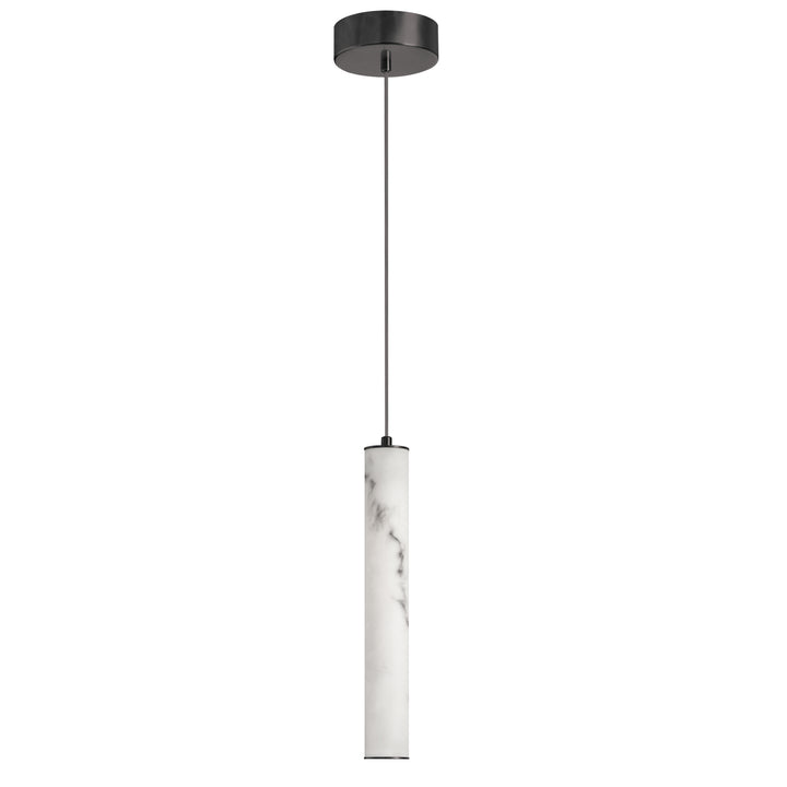 Reuben 10W Pendant in Matte Black by Dainolite