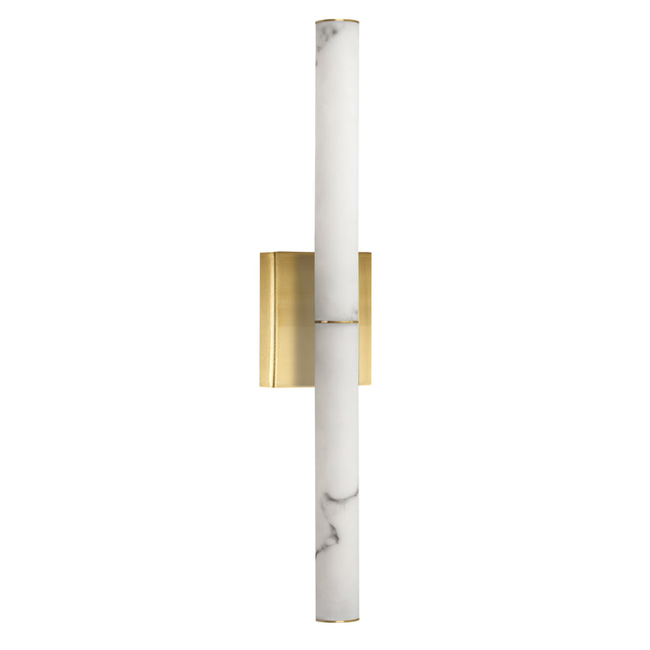 Reuben 20W Wall Sconce in Aged Brass by Dainolite