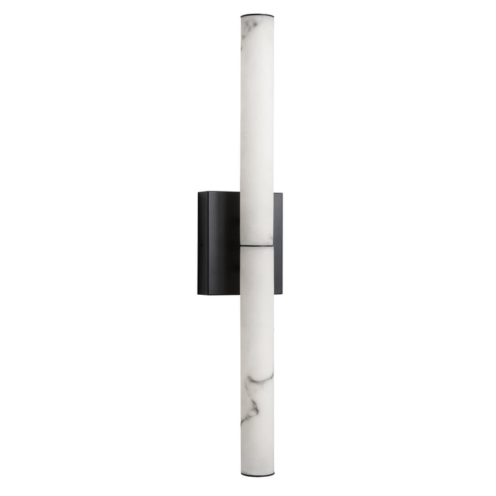 Reuben 20W Wall Sconce in Matte Black by Dainolite