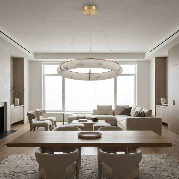 Reuben 63W Pendant by Dainolite - view 2