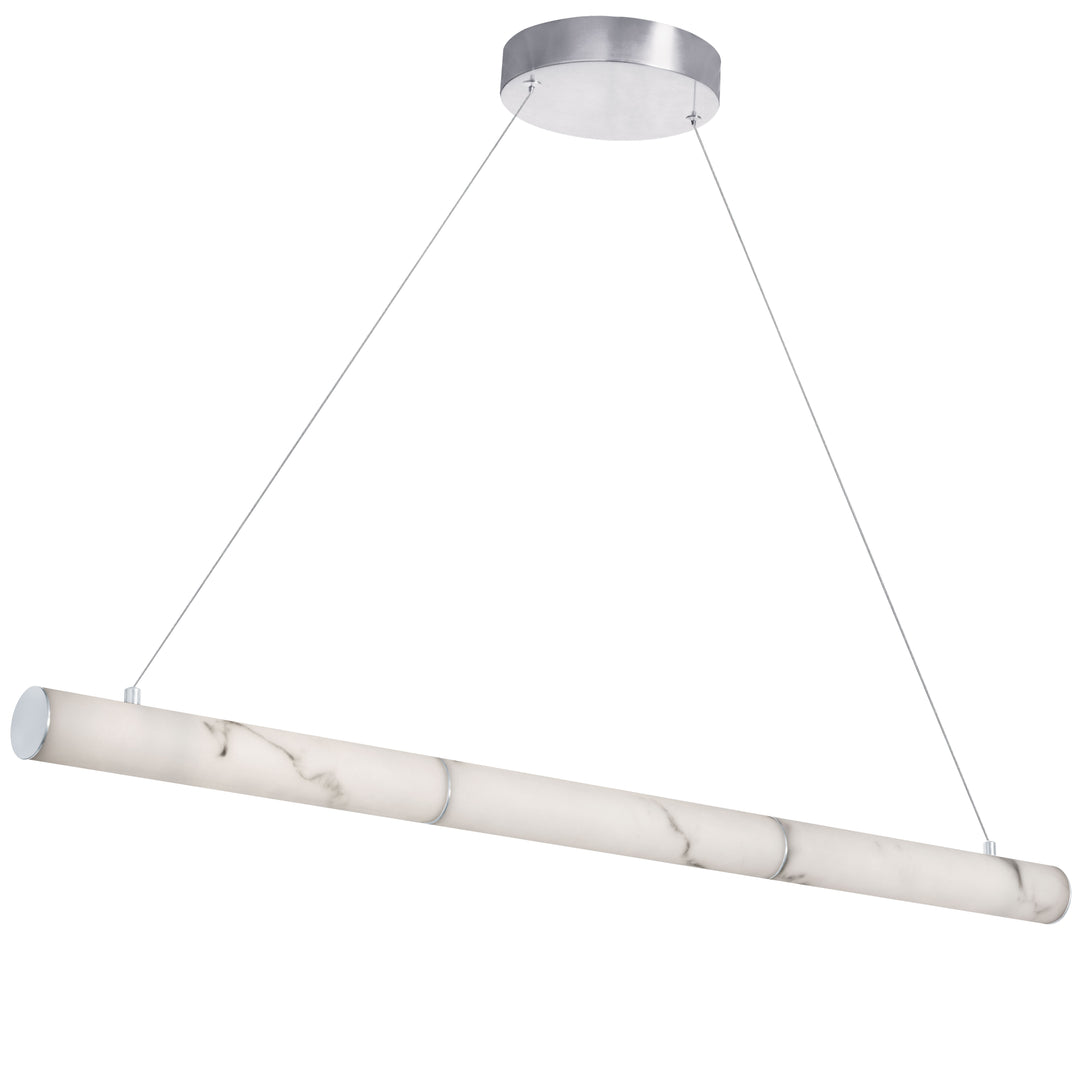 Reuben 30W Horizontal Pendant in Polished Chrome by Dainolite
