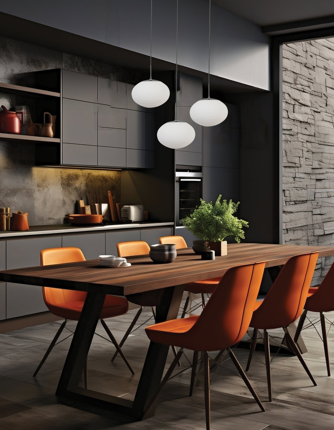 Rachel 3 Light Pendant by Dainolite - view 3