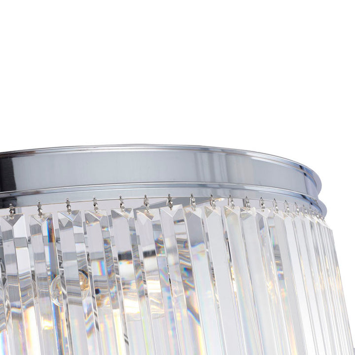 Seven Tier Frame Chandelier with Clear Hanging Crystals (RD14) by Bethel - view 26