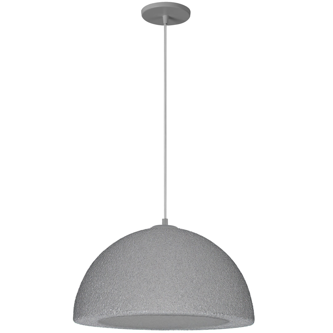 Reese 1 Light Pendant in Grey by Dainolite