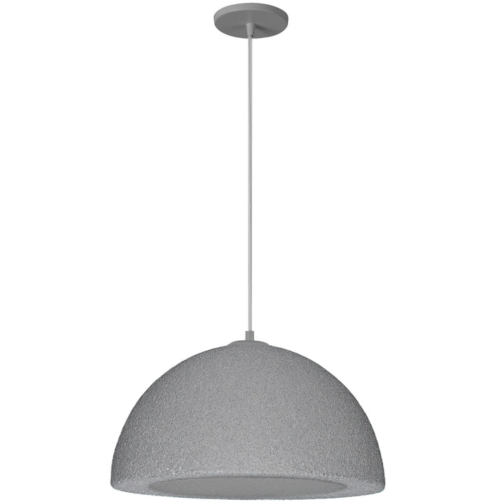 Reese 1 Light Pendant in Grey by Dainolite