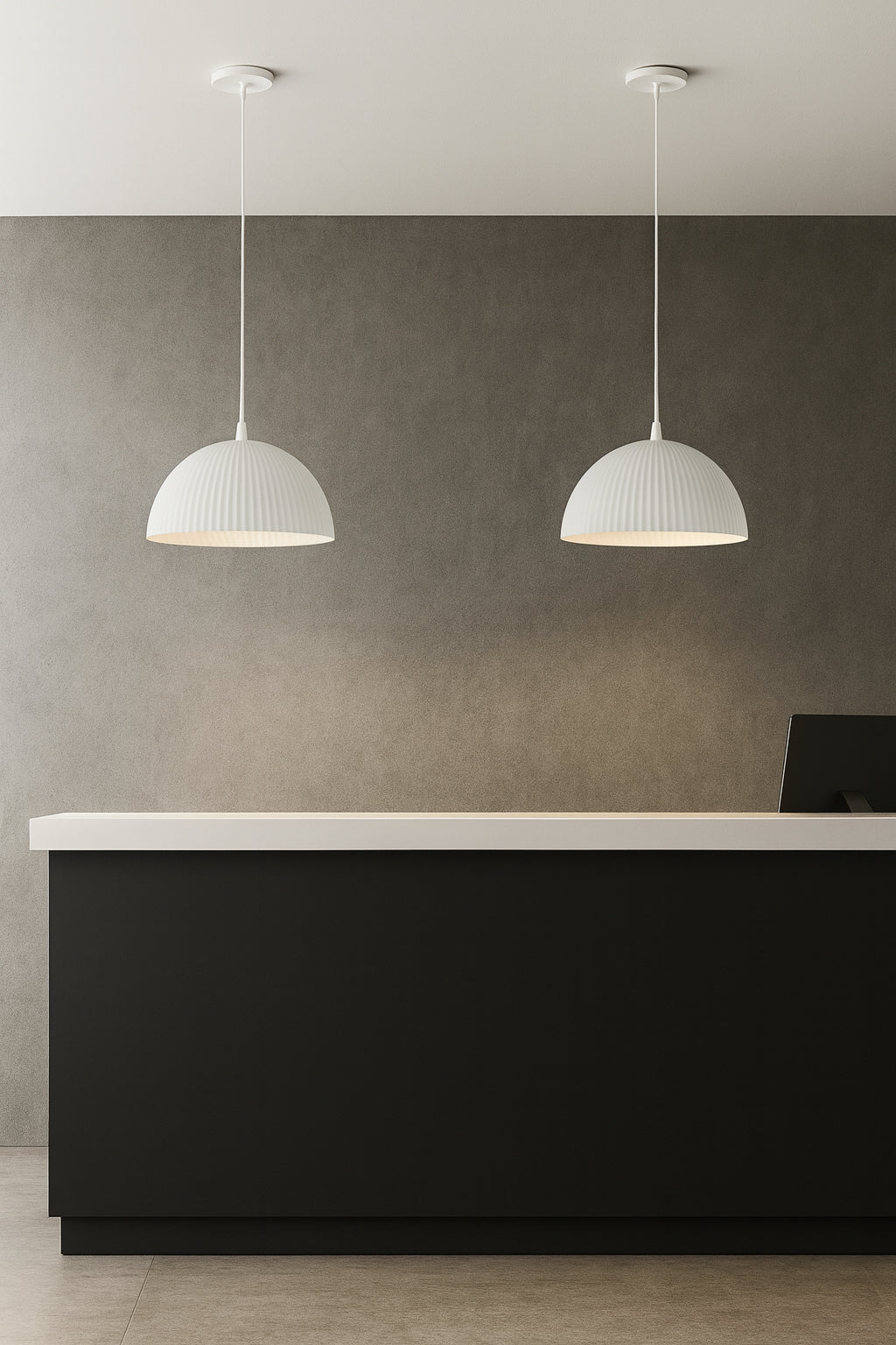 Remy 1 Light Ribbed Pendant by Dainolite - view 5