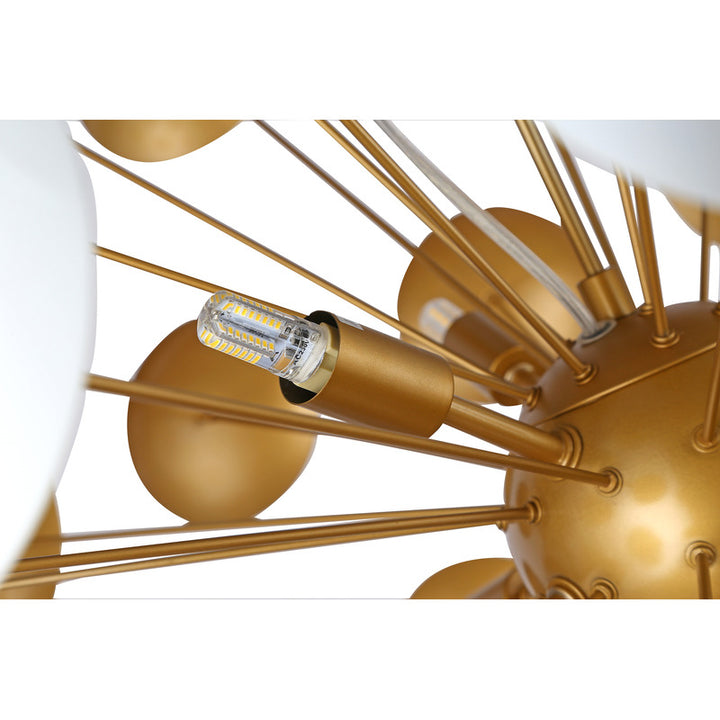 Brass Chandelier (REV01) by Bethel - view 3