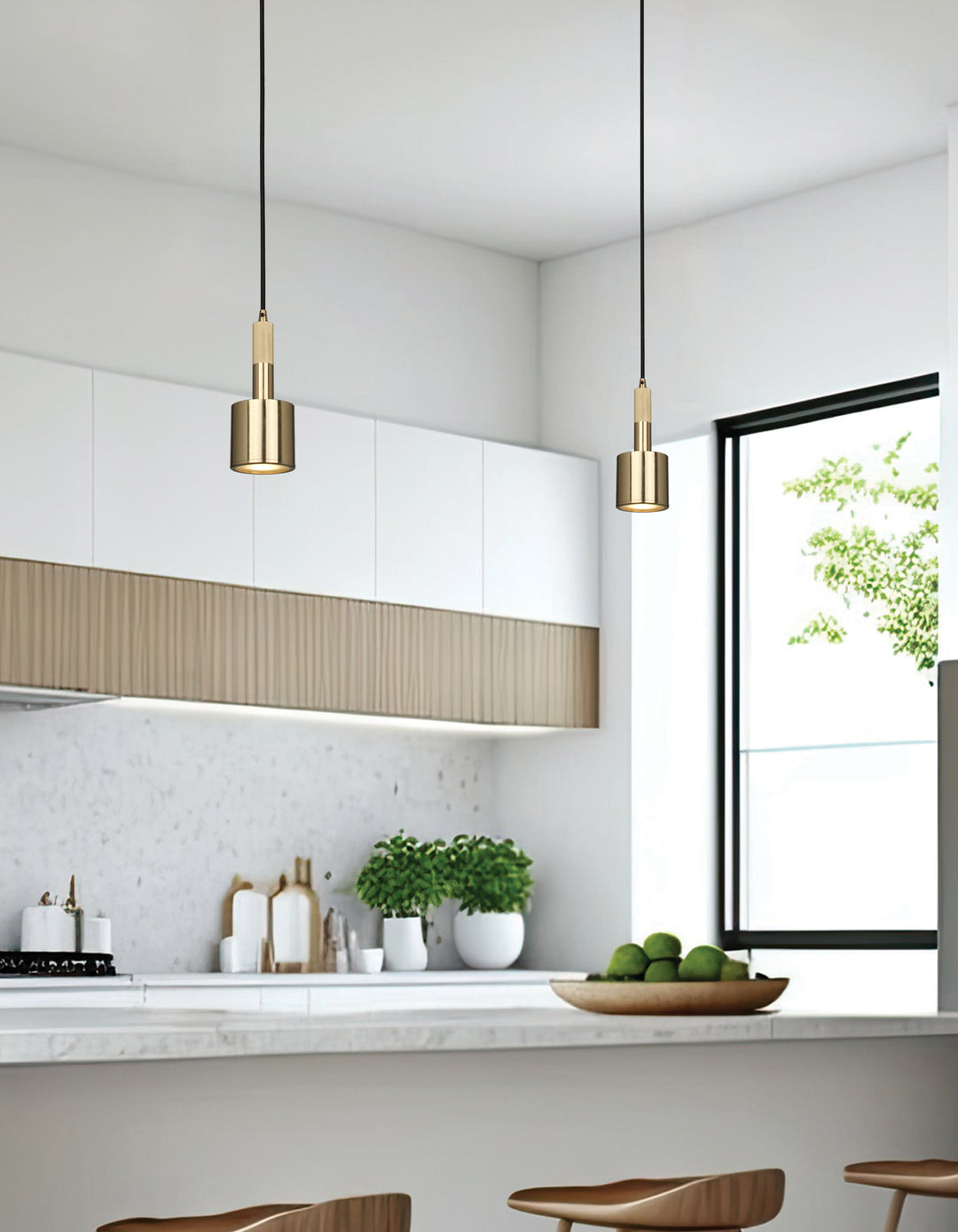 Rhoswen 1 Light Pendant by Dainolite - view 2
