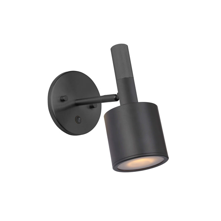 Rhoswen 1 Light Wall Sconce in Matte Black by Dainolite