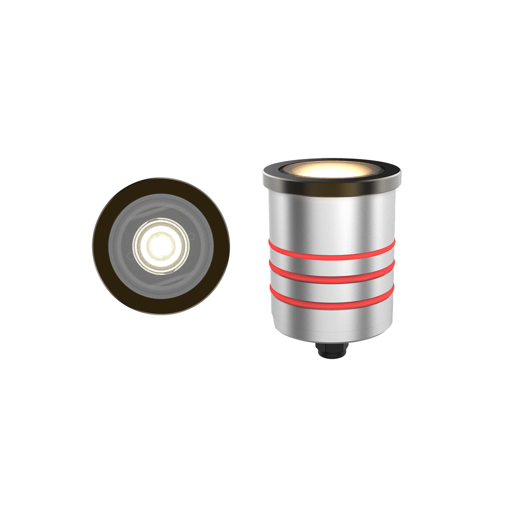 2" Indicator Round Slim in Bronze Stainless Steel by WAC Lighting
