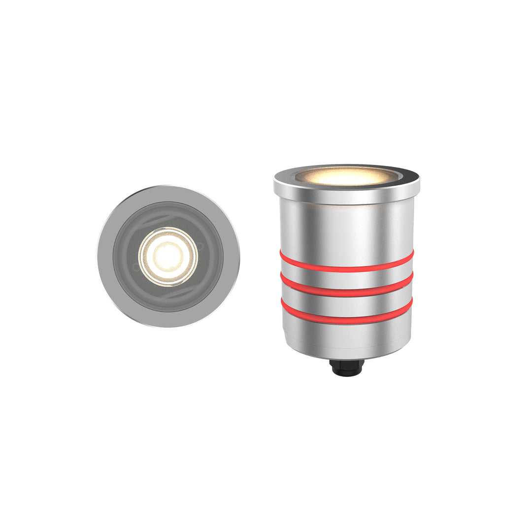 2" Indicator Round Slim in Stainless Steel by WAC Lighting