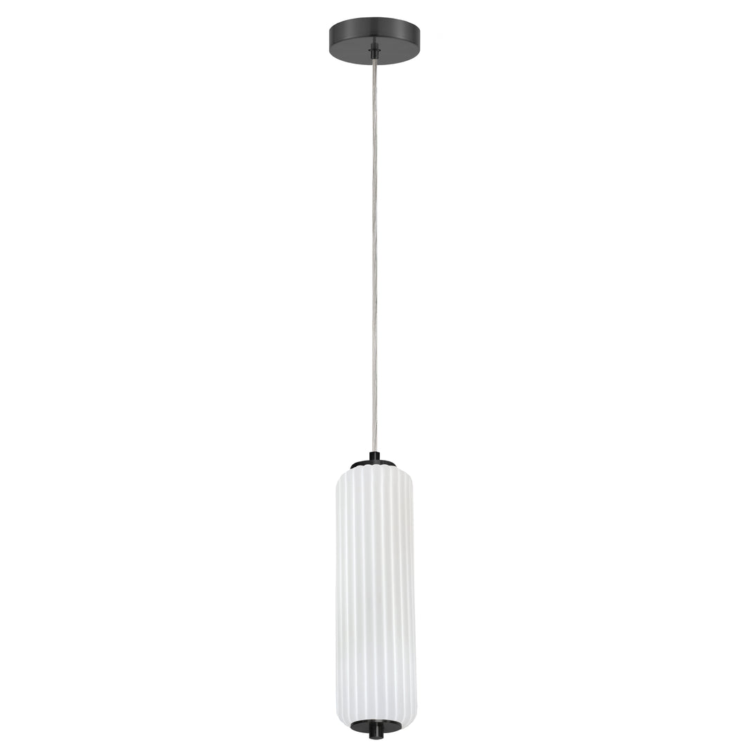 Ramona 10W Pendant in Matte Black by Dainolite