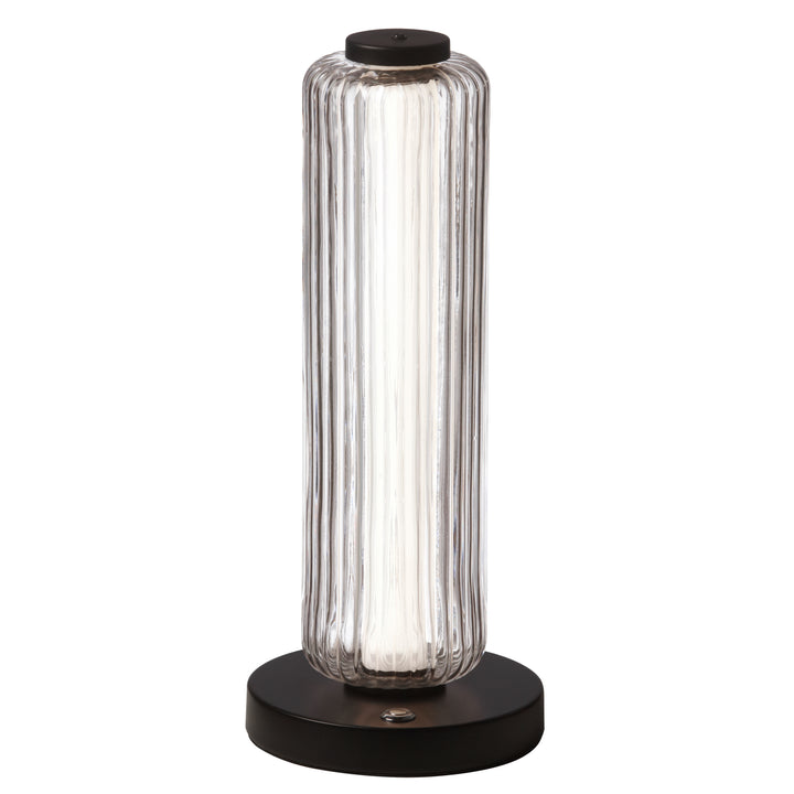 Ramona 10W Table Lamp in Matte Black by Dainolite