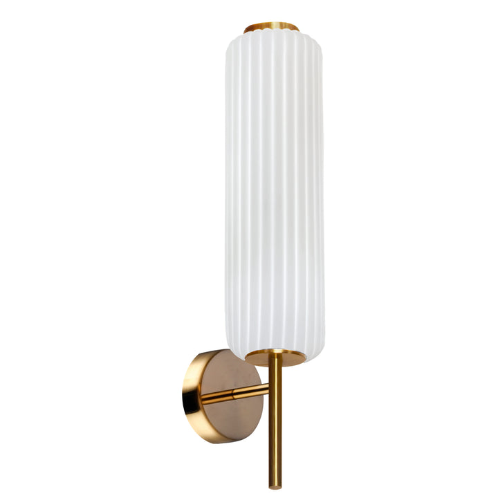 Ramona 10W Wall Sconce in Aged Brass by Dainolite