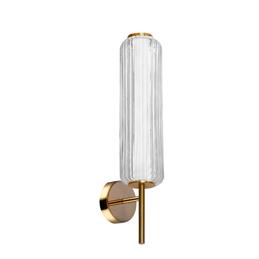 Ramona 10W Wall Sconce in Aged Brass by Dainolite