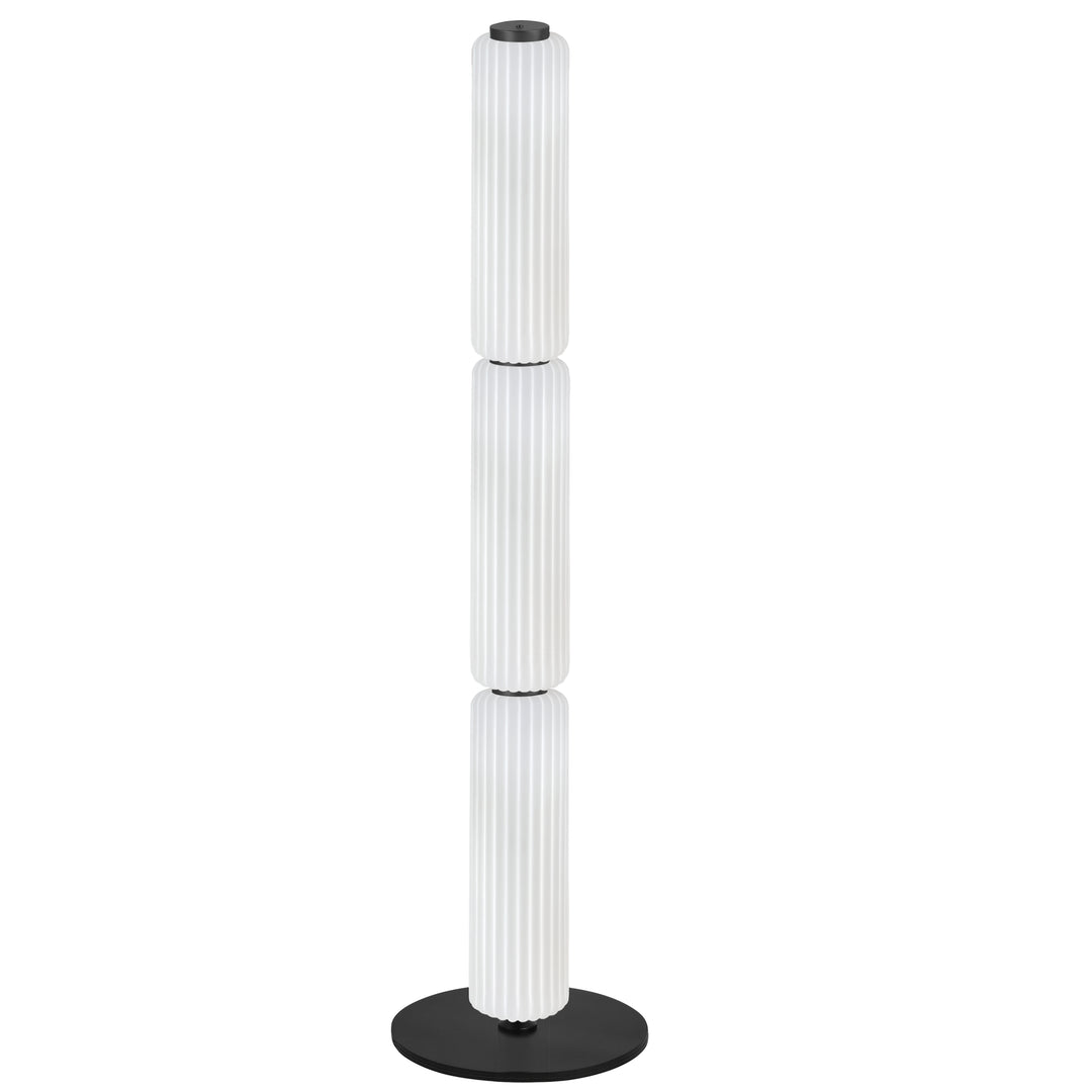 Ramona 30W Floor Lamp in Matte Black by Dainolite