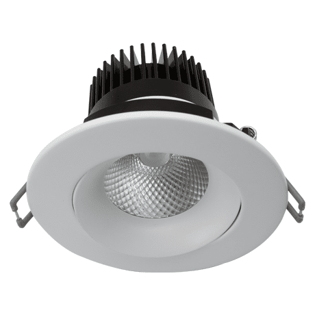 LED 3.5" Regressed Gimbal - 5Way CCT Adjustable - Round in White by Votatec