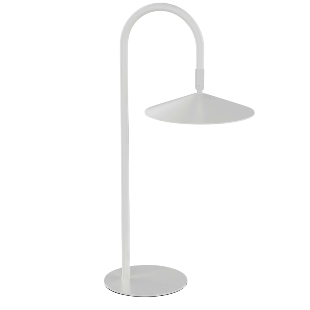Raquel 10W 5CCT Table Lamp in Matte White by Dainolite