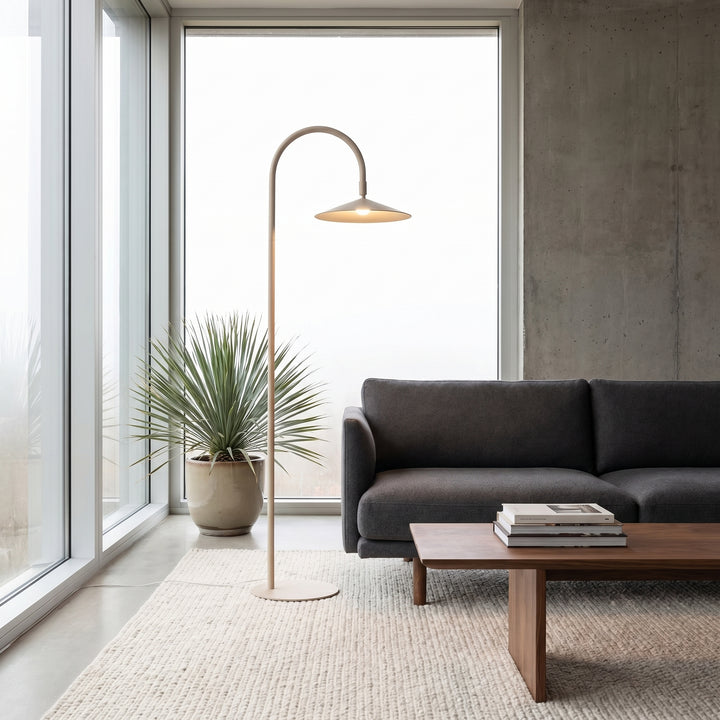 Raquel 10W 5CCT Arc Floor Lamp by Dainolite - view 4