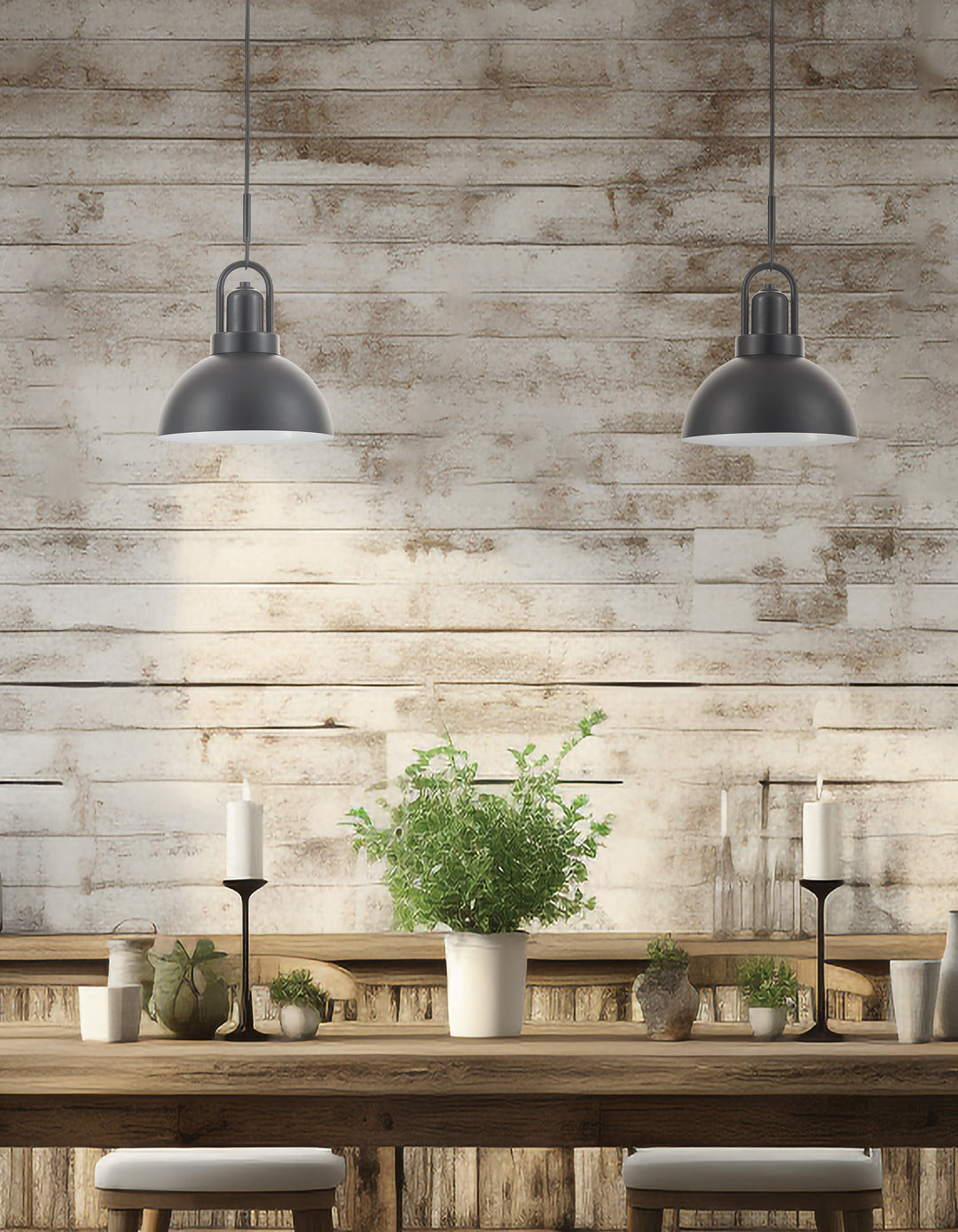 Reveka 1 Light Pendant by Dainolite - view 2