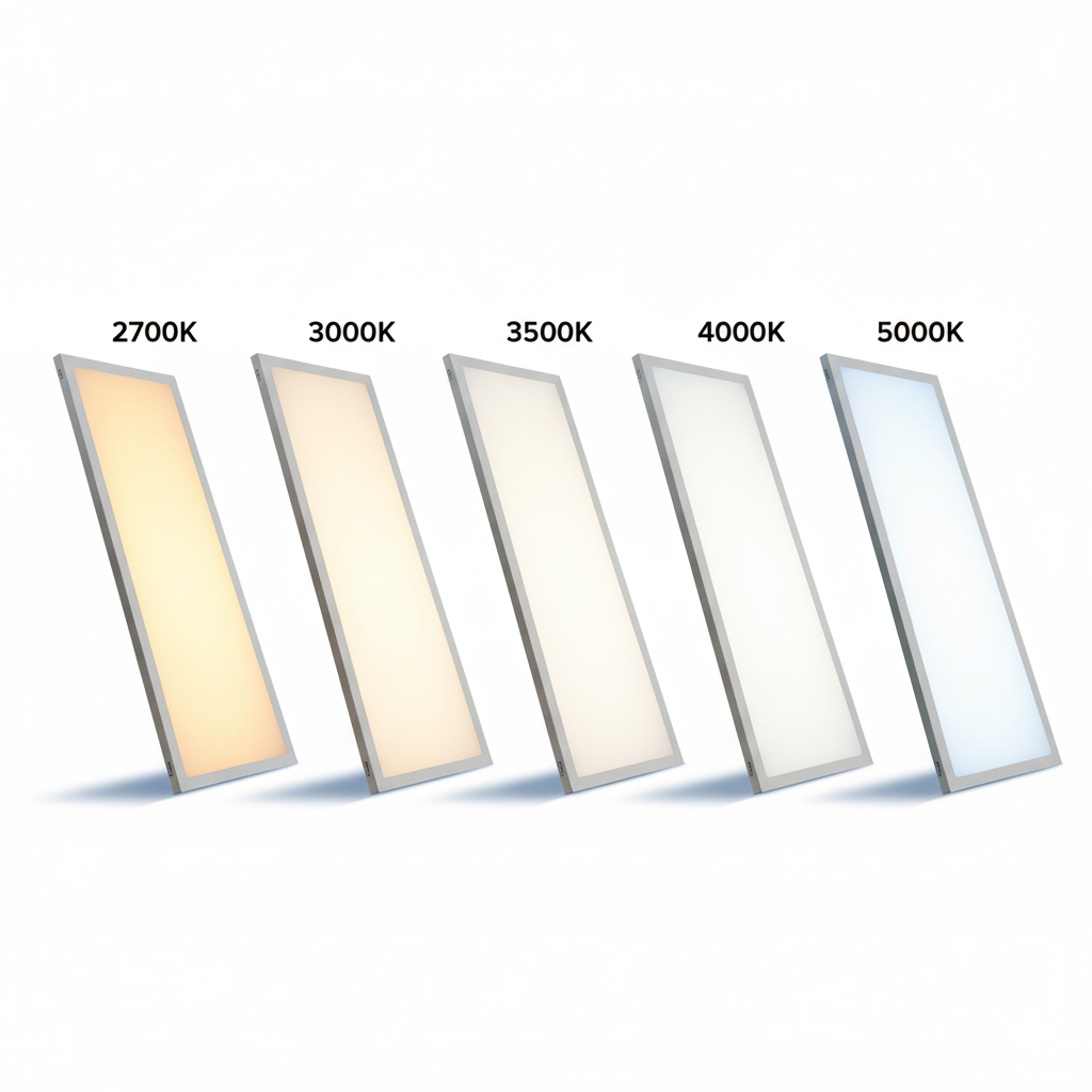 Surface Mount Back-Lit LED Panel 5CCT + Wattage Selectable - SM