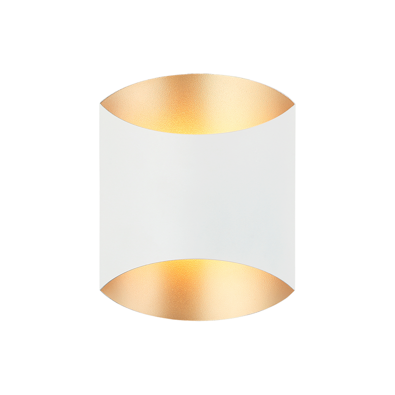 LED Steel Frame Two Tone Wall Sconce