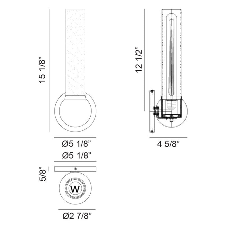 Pierce - LED 1 Light Wall Sconce