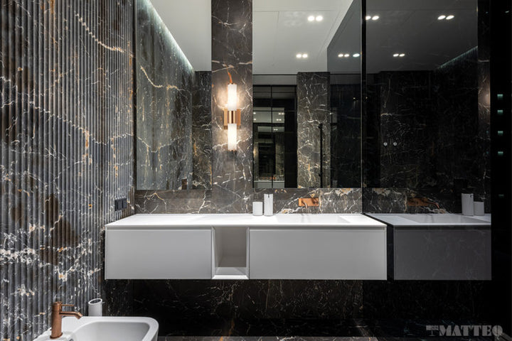 London - LED 2 Light Vanity Light