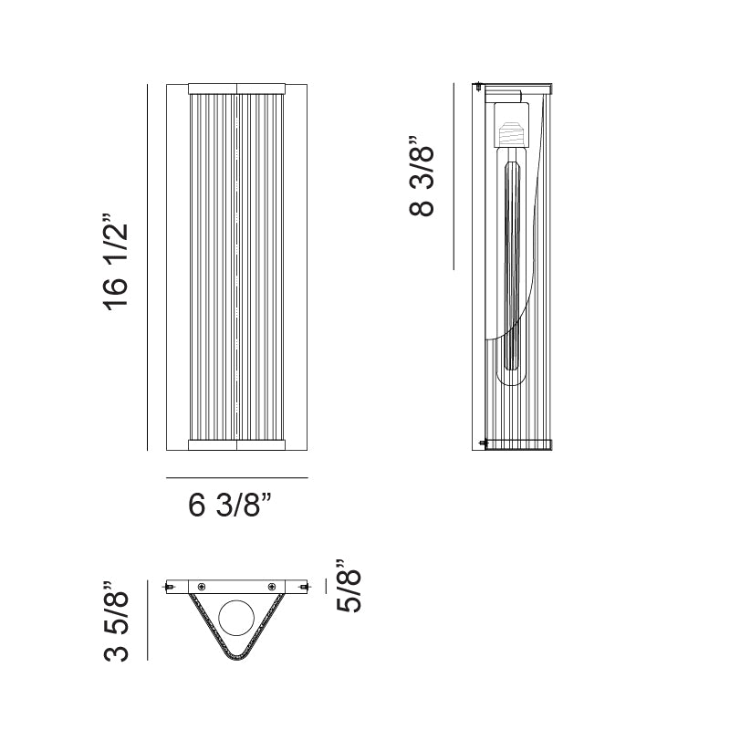 Palmira - LED 1 Light Wall Sconce