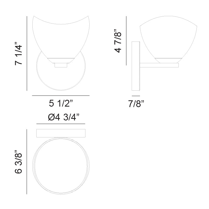 Uptowne - 1 Light Wall Sconce