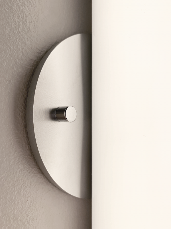 LED Steel Frame with Frosted Acrylic Diffuser Vanity Light