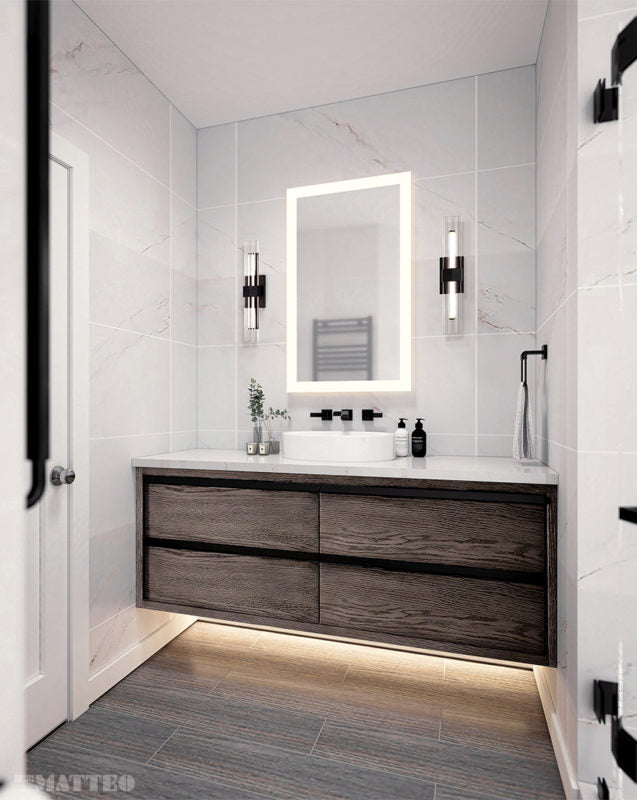 Krustallos - LED 1 Light Vanity Light