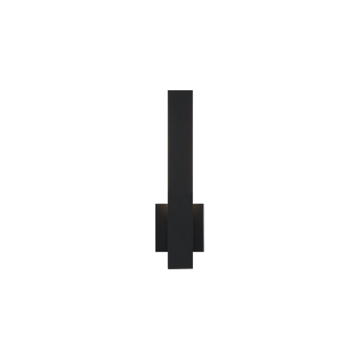 LED Steel Rectangular Frame with Acrylic Diffuser Outdoor Wall Sconce