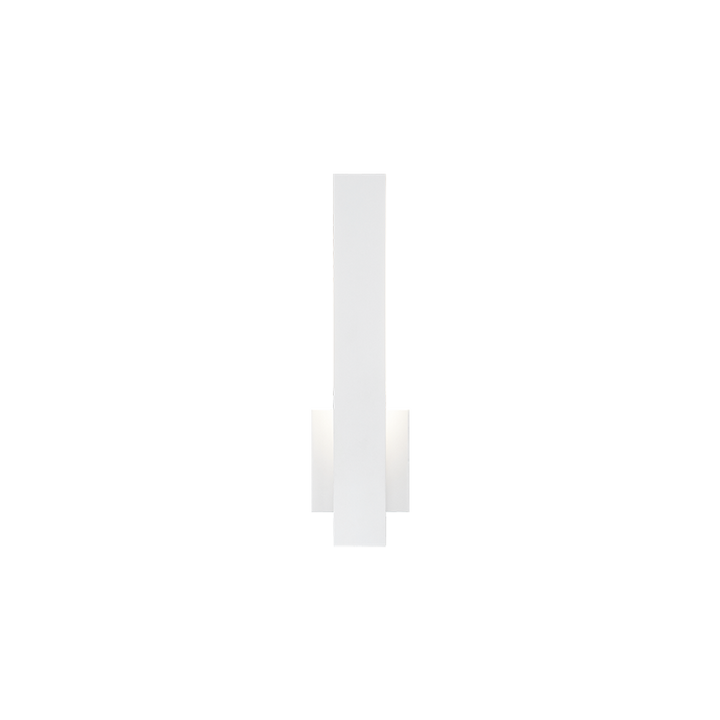 LED Steel Rectangular Frame with Acrylic Diffuser Outdoor Wall Sconce